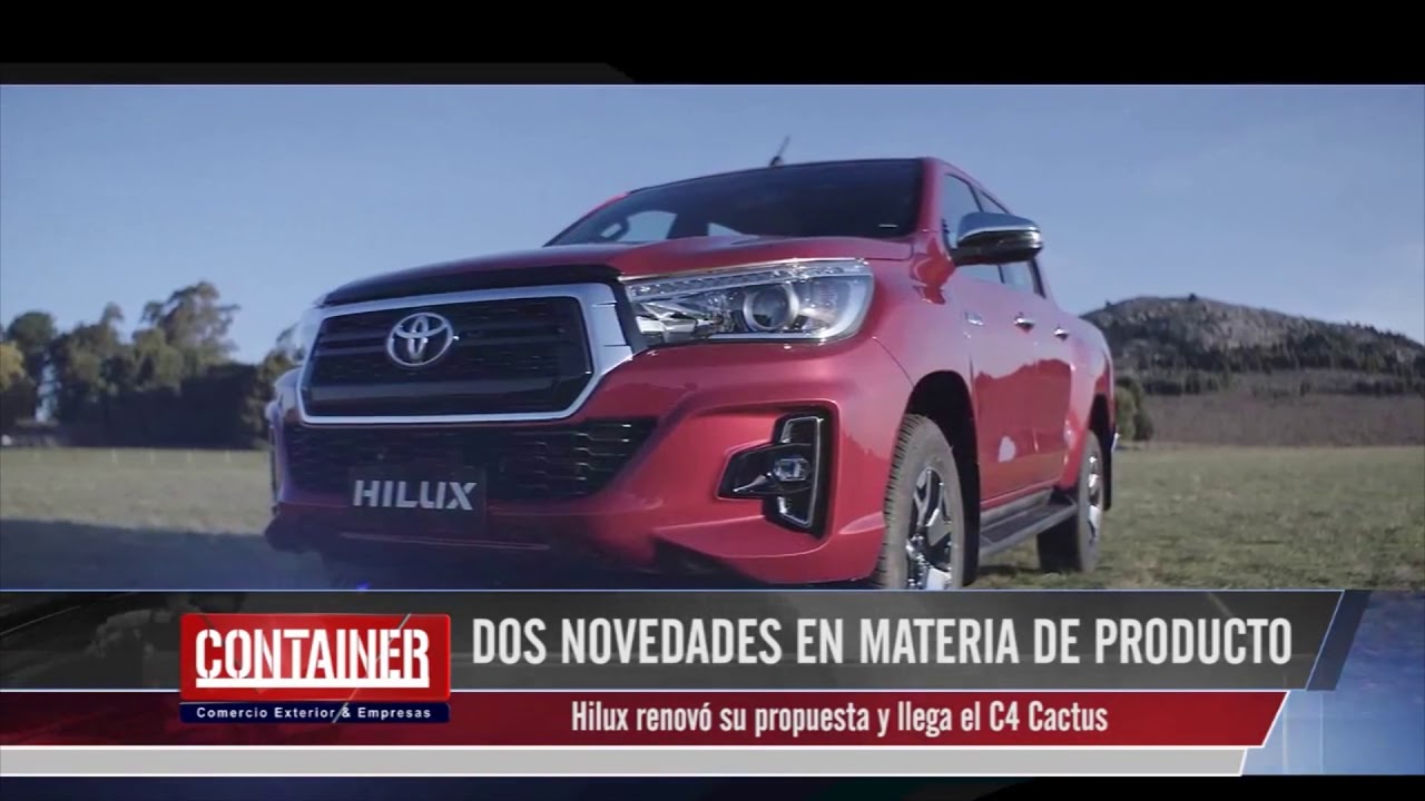 Hilux y C4 Cactus renuevan sus lineas en este 2018