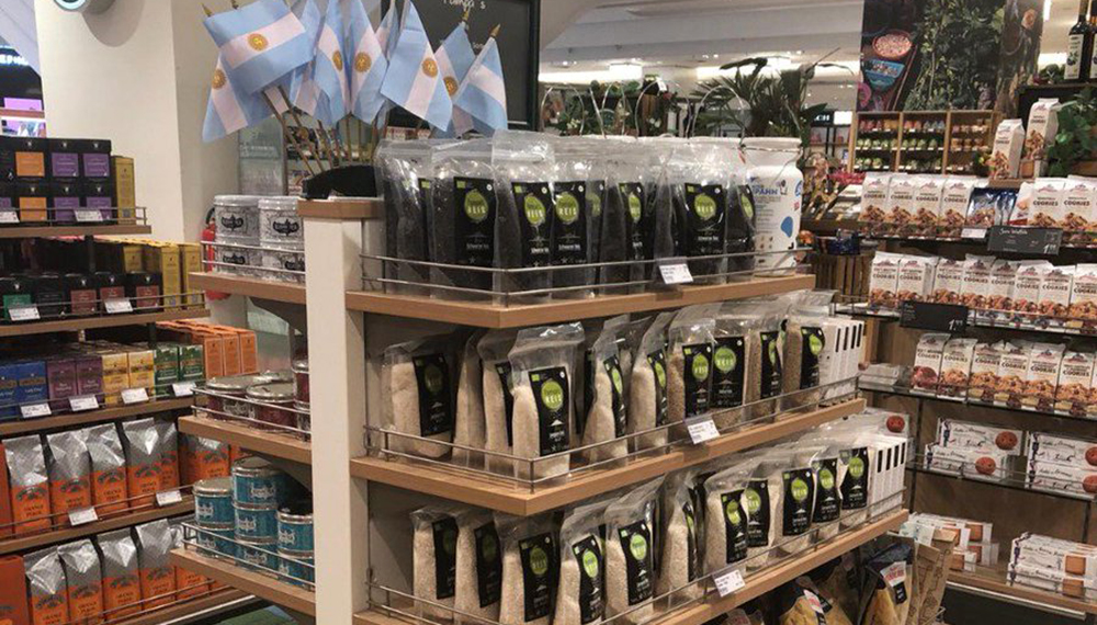 Los alimentos argentinos volvieron a exhibirse en las góndolas alemanas y esperan ventas por más de US$ 230 mil Los alimentos argentinos volvieron a exhibirse en las góndolas alemanas y esperan ventas por más de US$ 230 mil