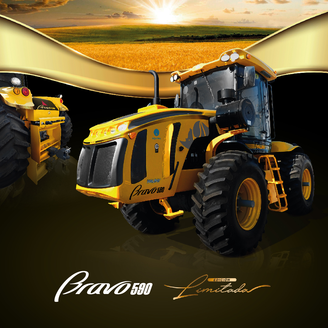 Pauny presenta un Bravo fuera de serie en Agroactiva: 590 Edición Limitada