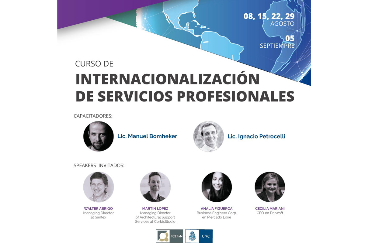 Curso Internacionalización de servicios profesionales