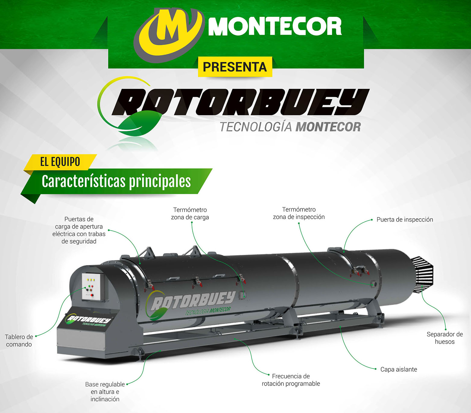 Industrias montecor presenta rotorbuey: Biosoluciones para el productor pecuario Industrias montecor presenta rotorbuey: Biosoluciones para el productor pecuario