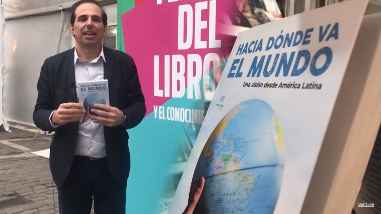 Gustavo Scarpetta presentó su libro “Hacia dónde va el mundo”