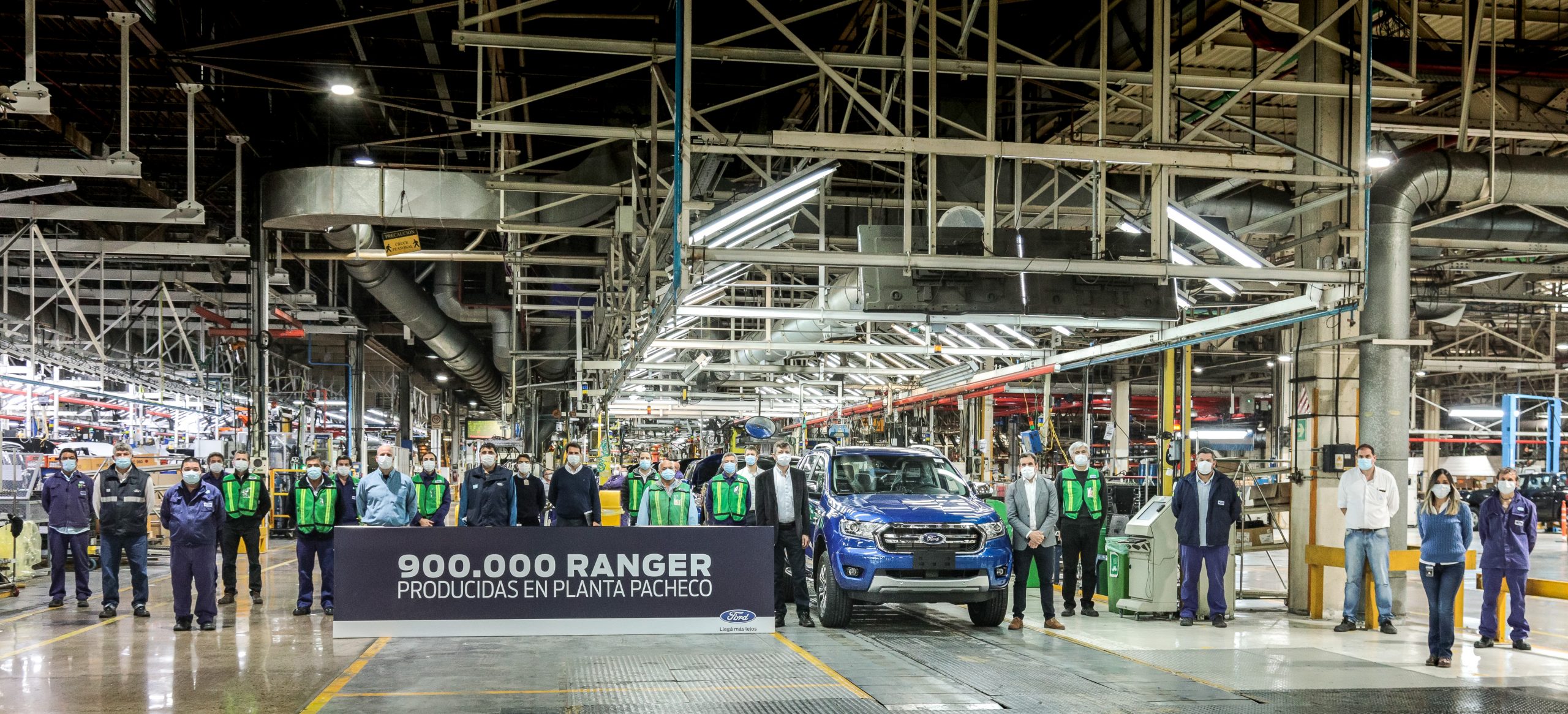 Ford Argentina celebra la producción de la Ranger 900.000 en Planta Pacheco Ford Argentina celebra la producción de la Ranger 900.000 en Planta Pacheco