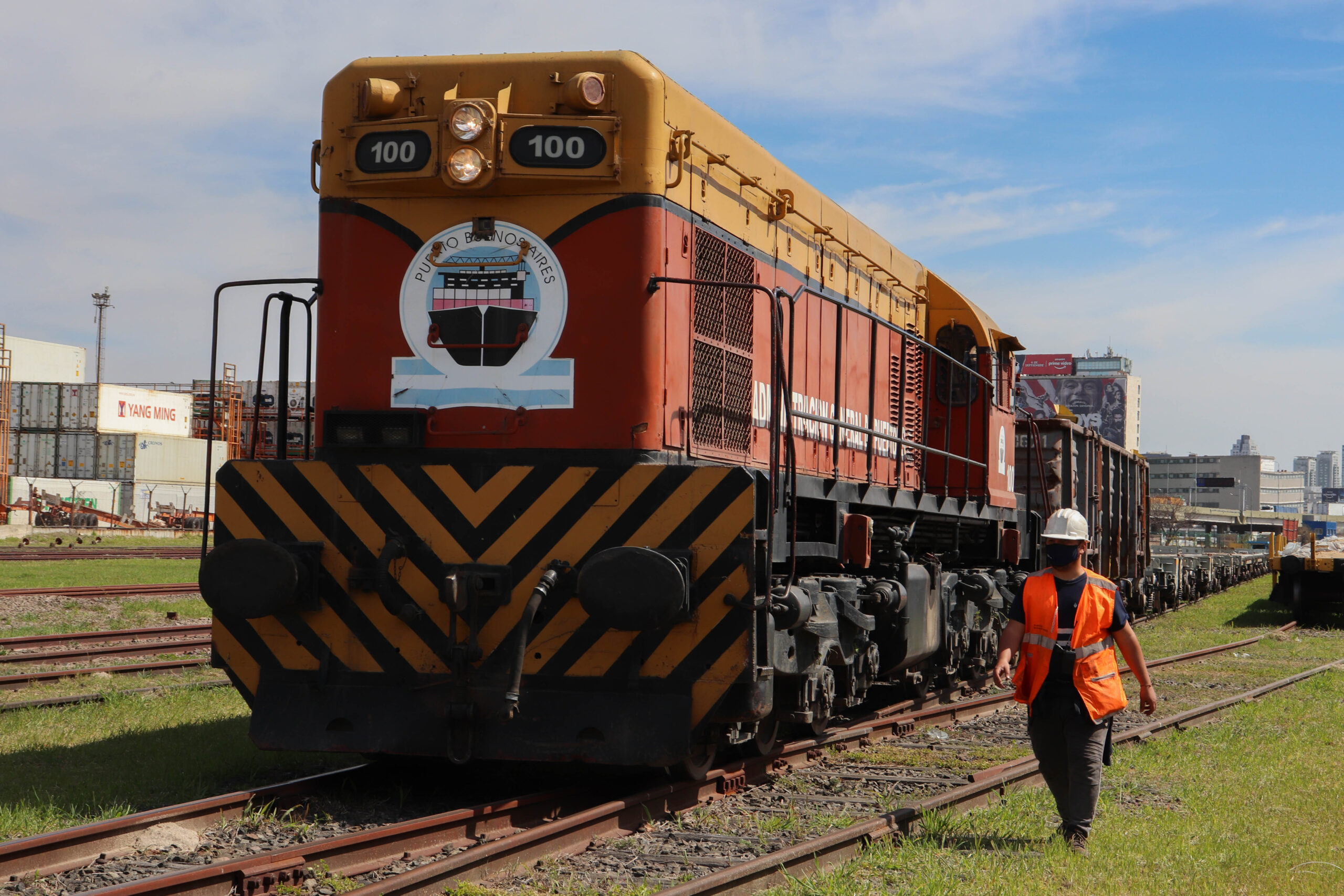 El Puerto Buenos Aires se consolida como multimodal: incrementó un 80% el movimiento ferroviario en 2020