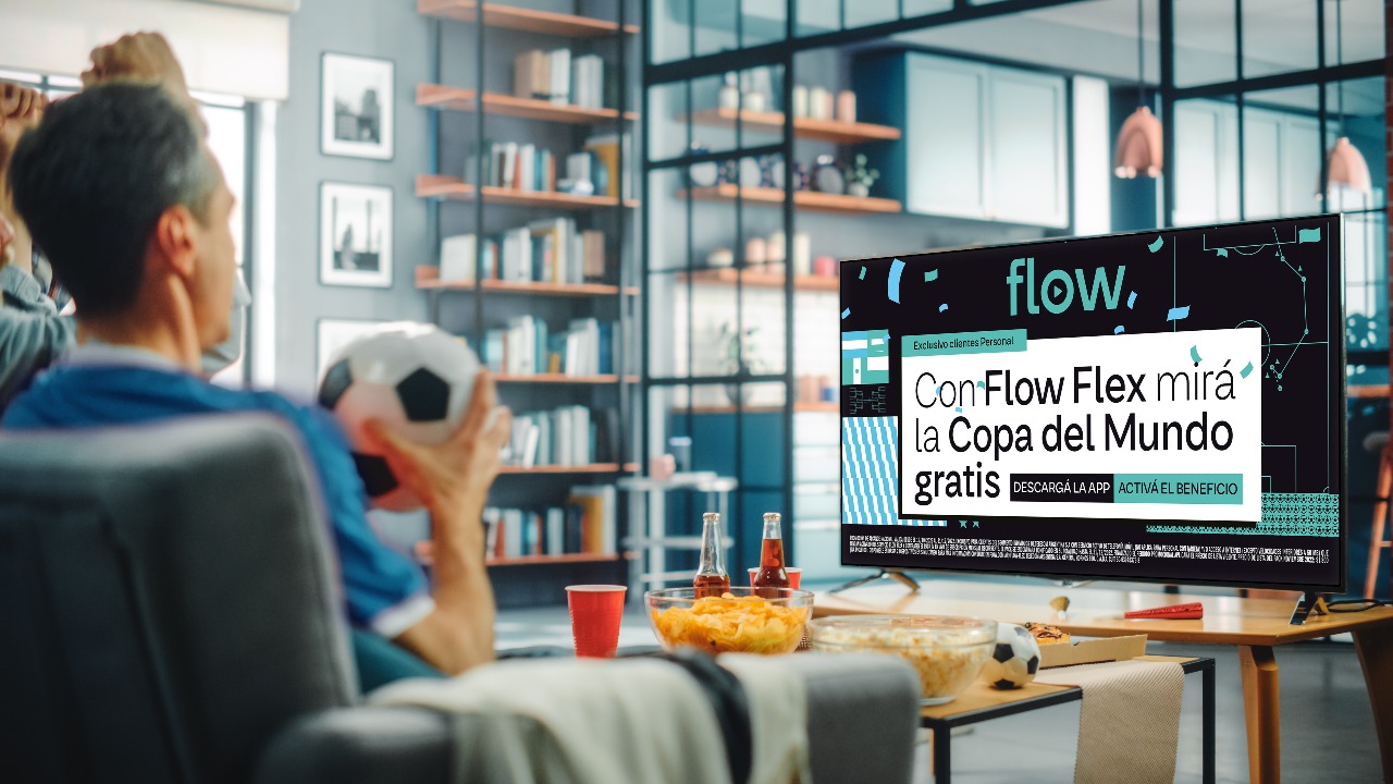 Empresas y Mundial: Con Flow Flex, los clientes de Personal podrán ver los partidos gratis Empresas y Mundial: Con Flow Flex, los clientes de Personal podrán ver los partidos gratis
