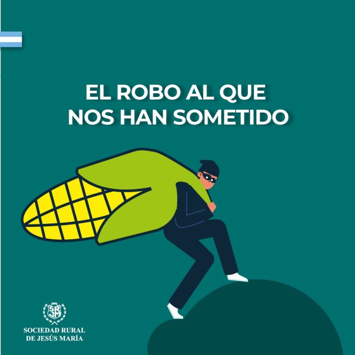 “El robo al que nos han sometido”, el durísimo editorial de la Rural de Jesús María “El robo al que nos han sometido”, el durísimo editorial de la Rural de Jesús María