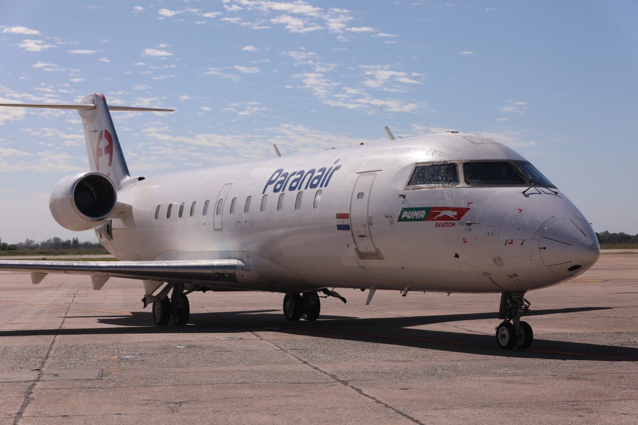 La aérea Paranair comenzó a volar la ruta Córdoba-Asunción, tres veces por semana
