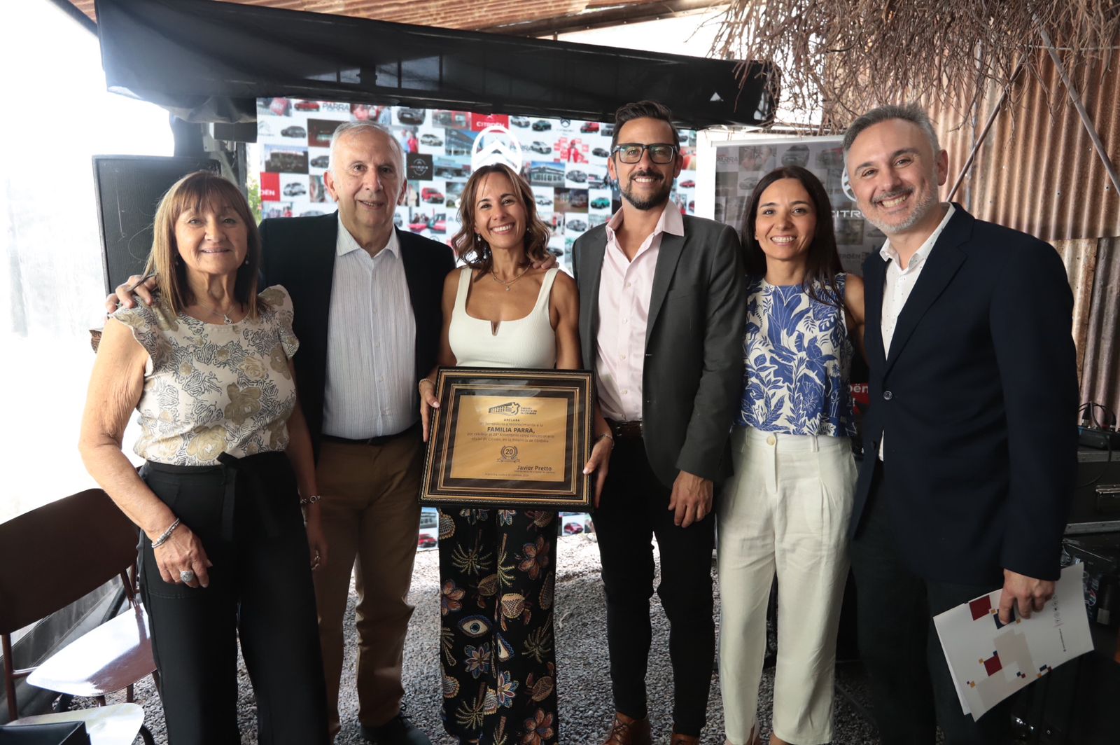 Familia Parra celebra 20 años como concesionario Citroën Familia Parra celebra 20 años como concesionario Citroën