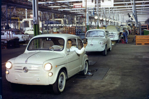 A 65 años de la salida de fábrica del primer Fiat 600, un ícono