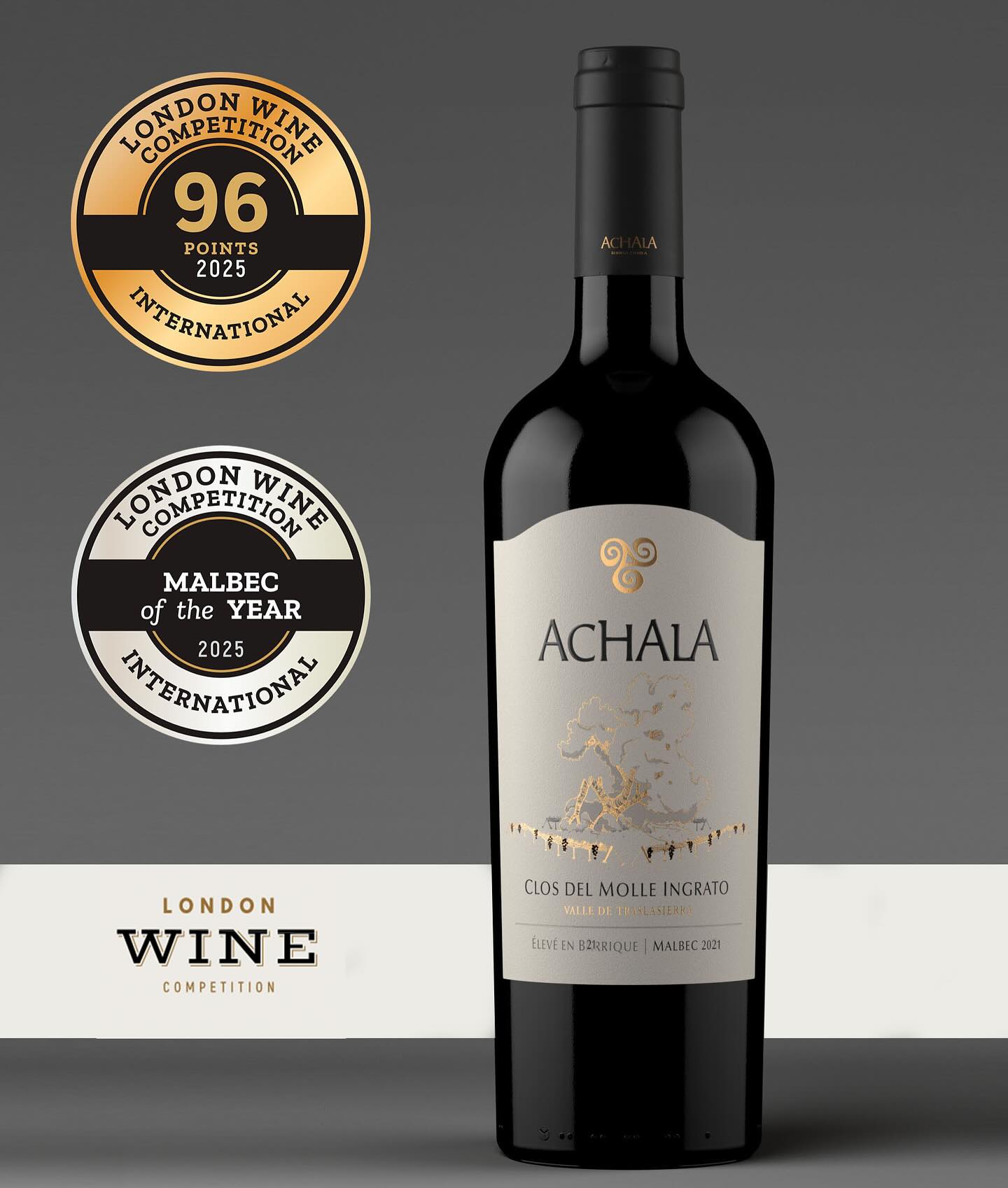 Achala, la bodega de Traslasierra, gana Oro en Londres Achala, la bodega de Traslasierra, gana Oro en Londres