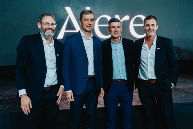 El render del proyecto. Gabriel Teicher, Carlos Casto, Daniel Passerini y Martín Teicher.