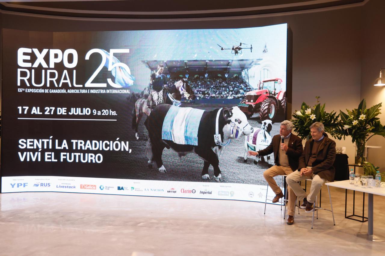“Sentí la tradición, viví el futuro”, lema de la Exposición Rural 2025 “Sentí la tradición, viví el futuro”, lema de la Exposición Rural 2025