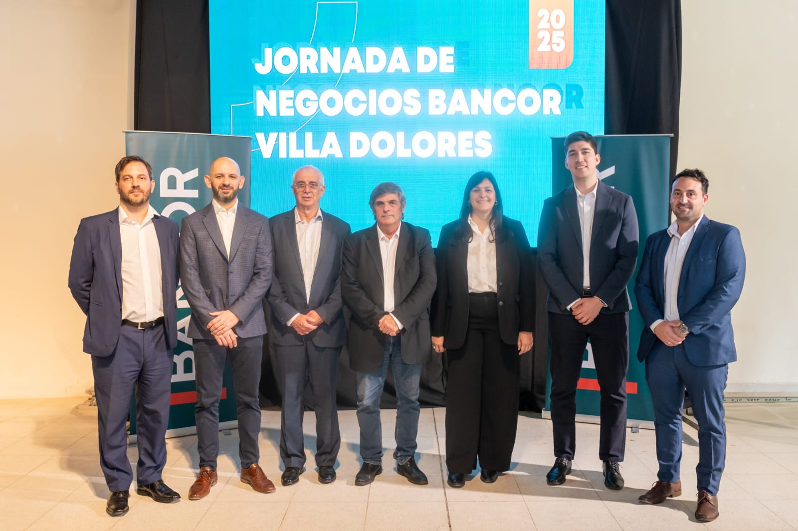 Bancor consolidó su presencia en Traslasierra, con más de 100 empresarios y comerciantes en Villa Dolores