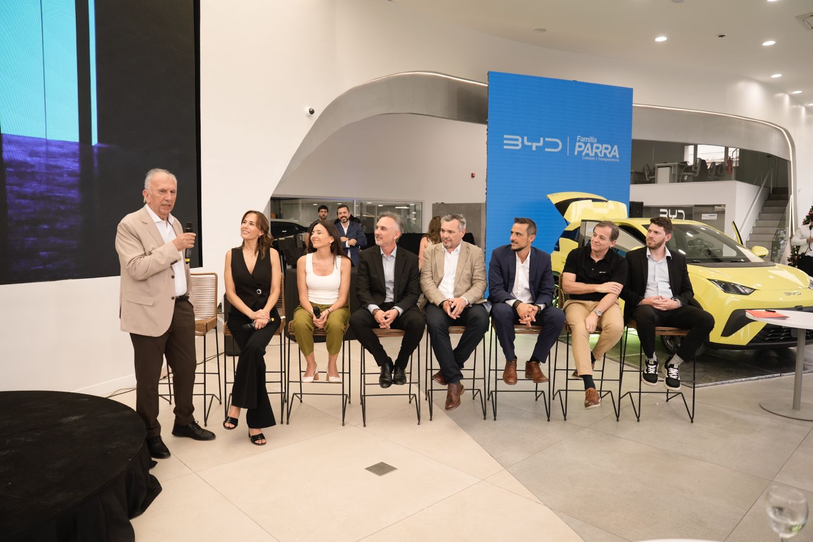 Ya se puede probar la línea BYD en Familia Parra